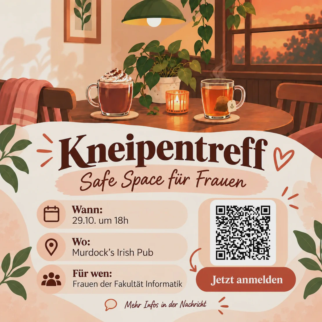 Kneipentreff – Safe Space für Frauen